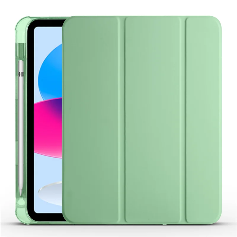 Clear Soft Cover Case with Pencil Holder
