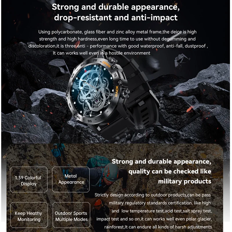 Aolon K52 Ʈ ġ  ȭ ð  ڵ   ǰ  360 * 360HD ȭ  Smartwatch