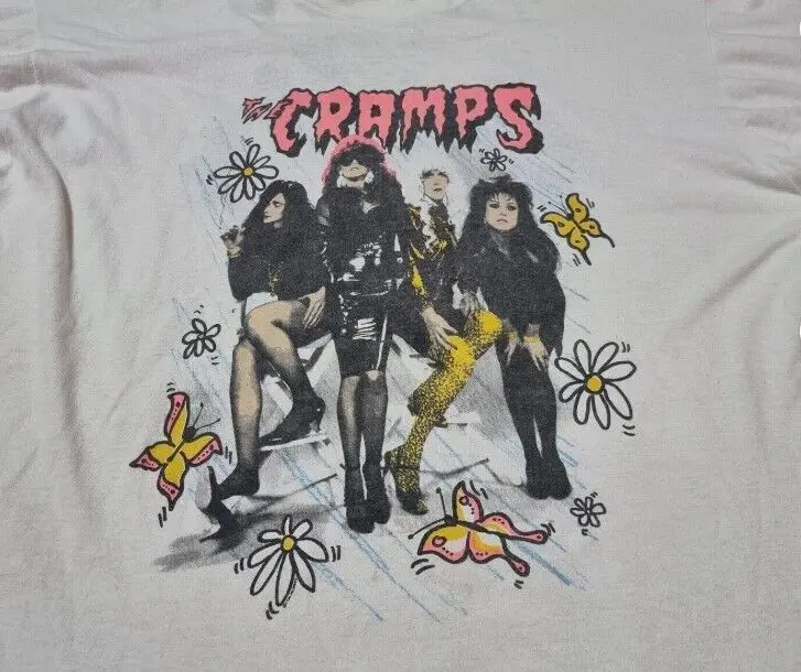 Anni '90 The Crystals Band 1990 Tour T Shirt Nuove Maniche Lunghe O Corte