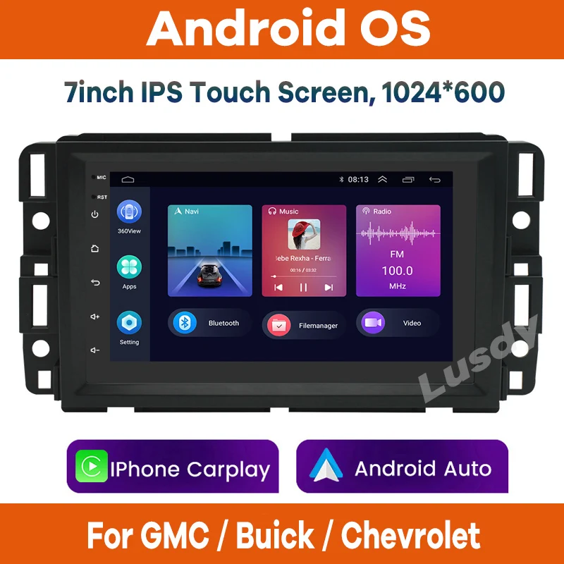 

Автомобильный мультимедийный плеер Android радио GPS для GMC Chevrolet Buick анклава Yukon надлежанка авто стерео видео CarPlay головное устройство