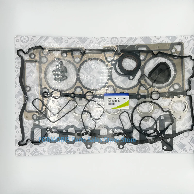 Genuine Engine Rebuilding Kit Engine Overhual Gasket Kit For Ssangyong Korando C Diesel 2011 6710160000 67101-60000