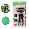 Garden Grafting Pruner Professional Farming Pruning Shears Grafting Scissor Tree Vaccination Secateurs Pruning Cutting Knife