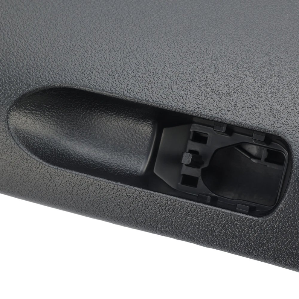 아우디 A4 S4 2001-2008 ABS 교체용 LHD 블랙 글러브 박스 뚜껑 8E1857124A 버클 없는 신형 스토리지 박스 커버 자동차 액세서리