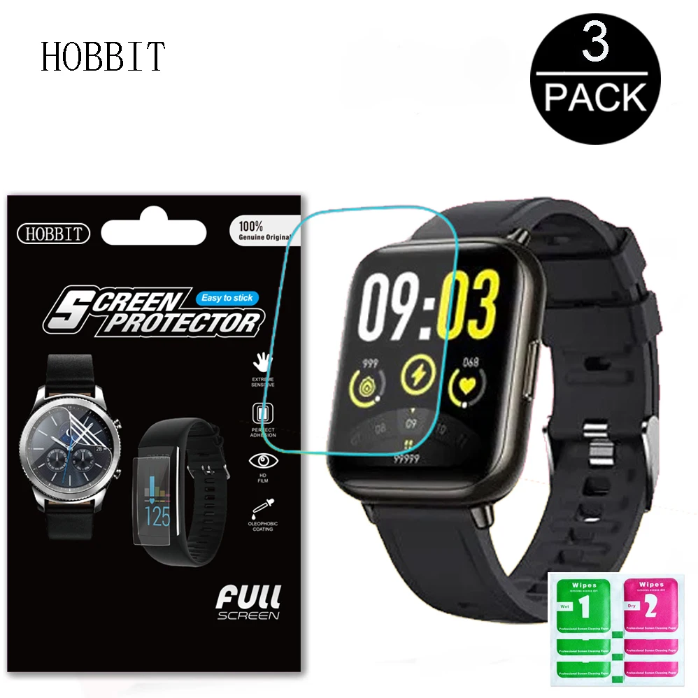 3Pcs TPU Screen Protector For AGPTEK LW31 Smartwatch HD Clear Soft