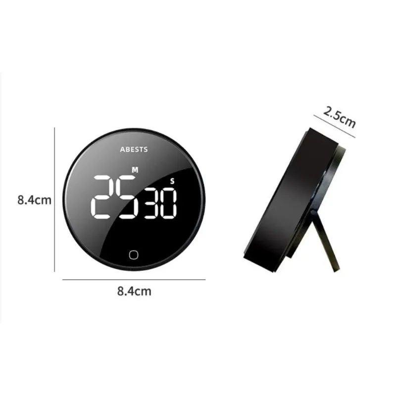 Magnetic Analog Kitchen Timer for Versatile Countdown Activities