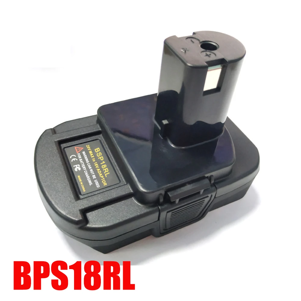 For Black&Decker/Porter/Stanley 18/20V Battery To Ryobi 18V Tool Adapter USA 