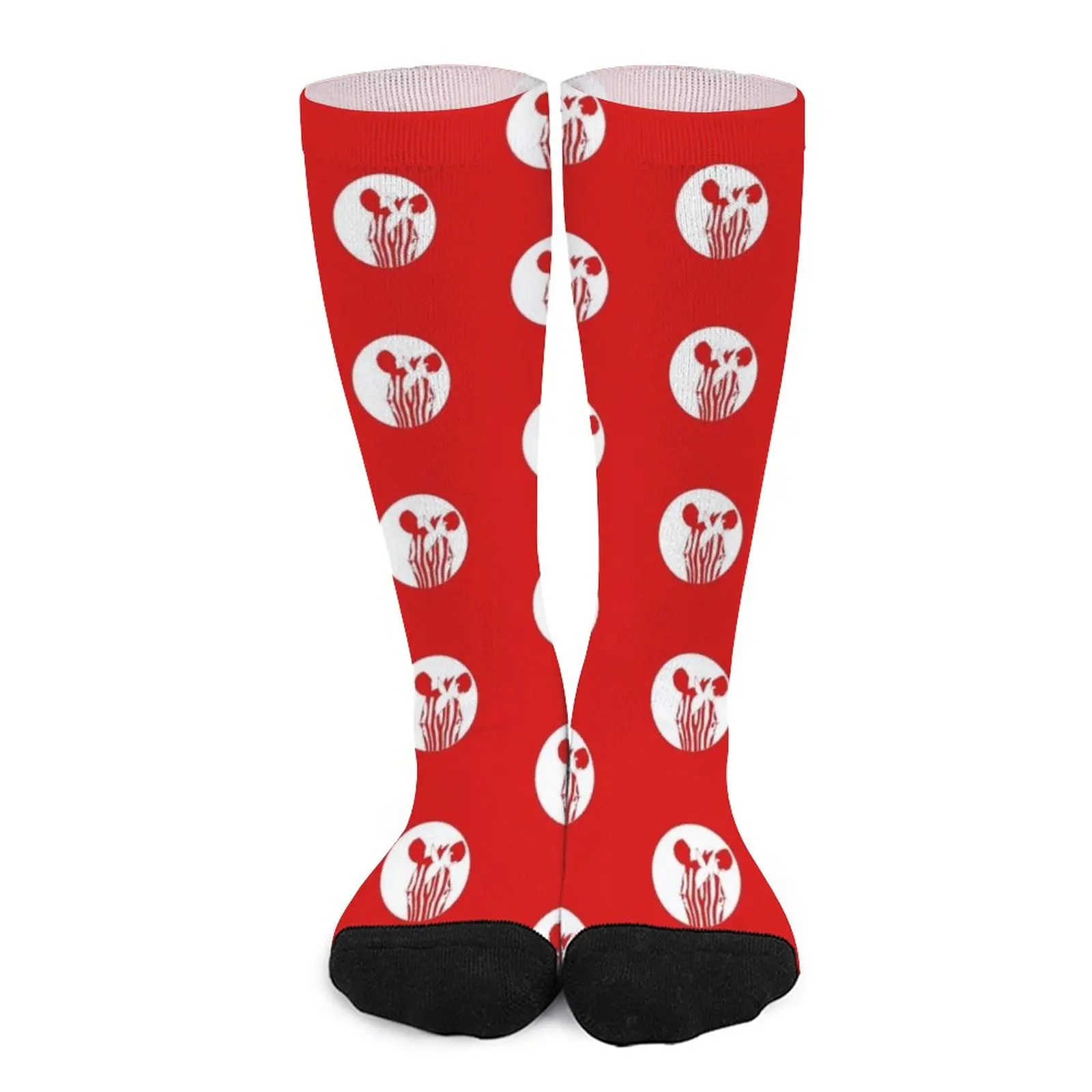 Red Ink Zebra Socks Men gift Children's socks Novelties luxury sock
