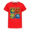 Kids Cartoon Harajuku Tops Tees Geometry Dash 3D Print T-shirt Summer Boys Girls O-neck Short Sleeve T Shirt Children Clothing 2