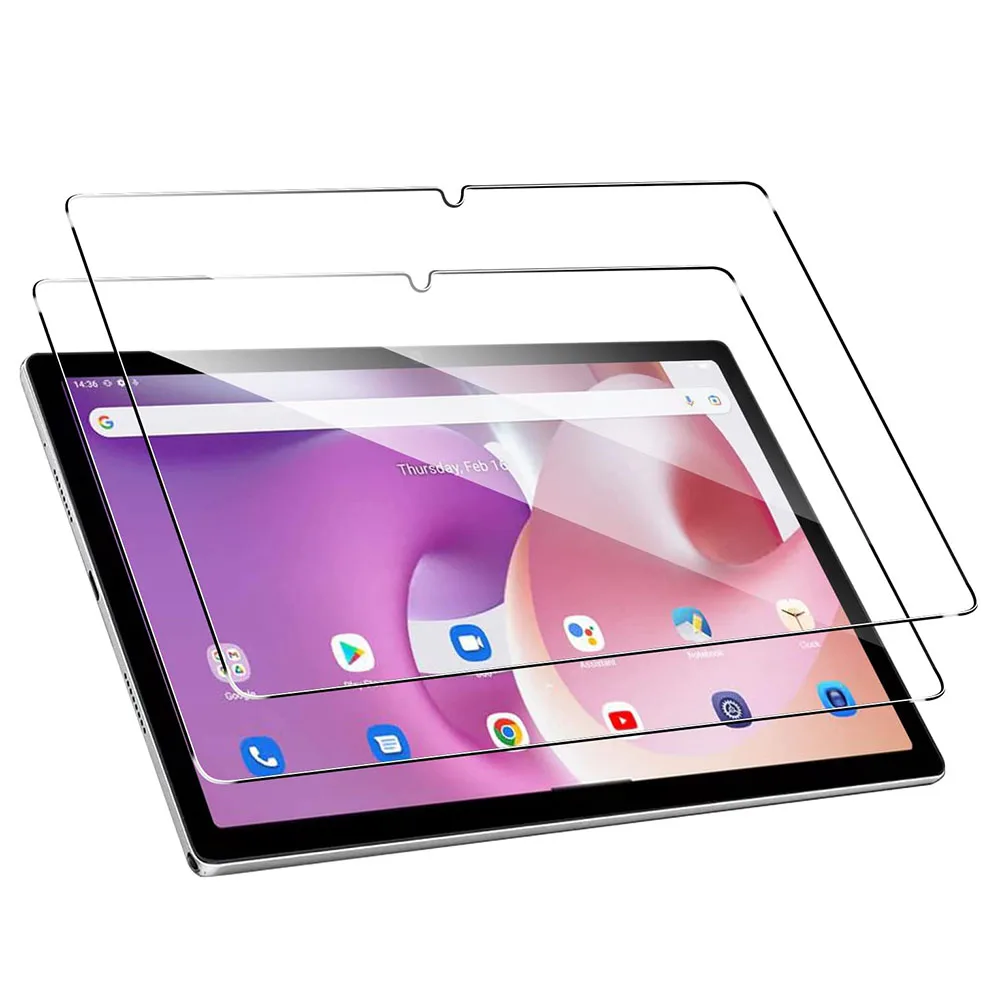 2PCS Scratch Proof HD Screen Protector Tempered Glass For Blackview Tab 16 15 Pro 13 12 11 SE 9 8 8E 7 5