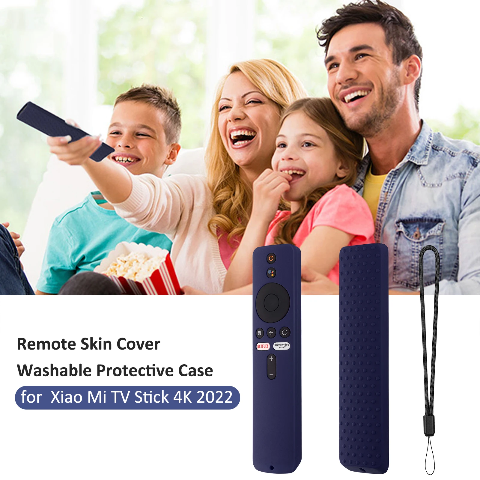 Remote Cases For Xiaomi TV Mi Stick 4K Box Soft Anti-Slip Rubber Dust Covers Silicone TPU Remote Control Covers Protective Case
