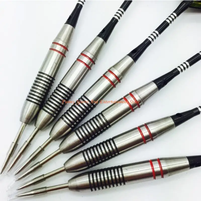 C4DE 3 Stück 24 g Dartpfeile mit Stahlspitze, Edelstahl-Dartnadel, Dart-Flights, einfach zu bedienen – Detail 7