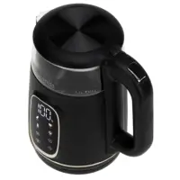 Bouilloire électrique en verre de 1,7 litre, contrôle de la température, base rotative, maintien au chaud, 2200 W, Avenido AV1310 6