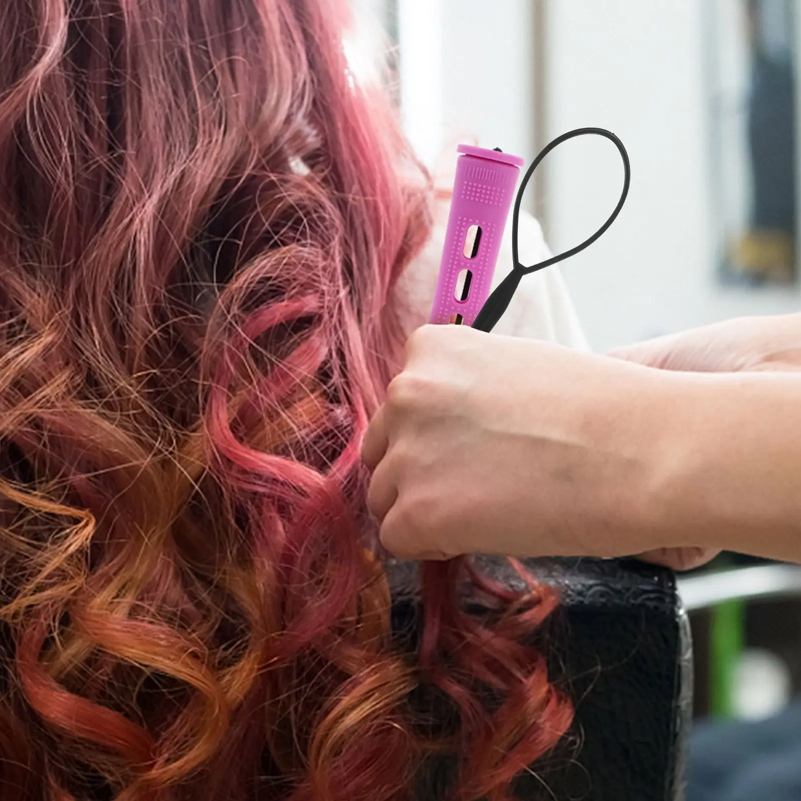 pull hair tool hair braid tool tail beader styling tail