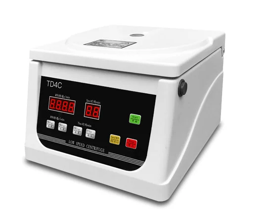 TD4C 벤치탑 화장품 원심분리기, 저속 PRP 전기 원심분리기, 4000 Rpm, 세럼 분리 장비, 실험실 원심분리기