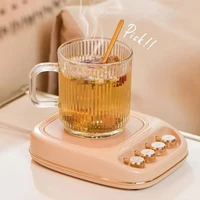 Electric Coffee Mug Warmer Cup Heating Pad Milk Tea Warming Coaster 3 Speed Constant Temperature Home Office Thermostatic Mat 1