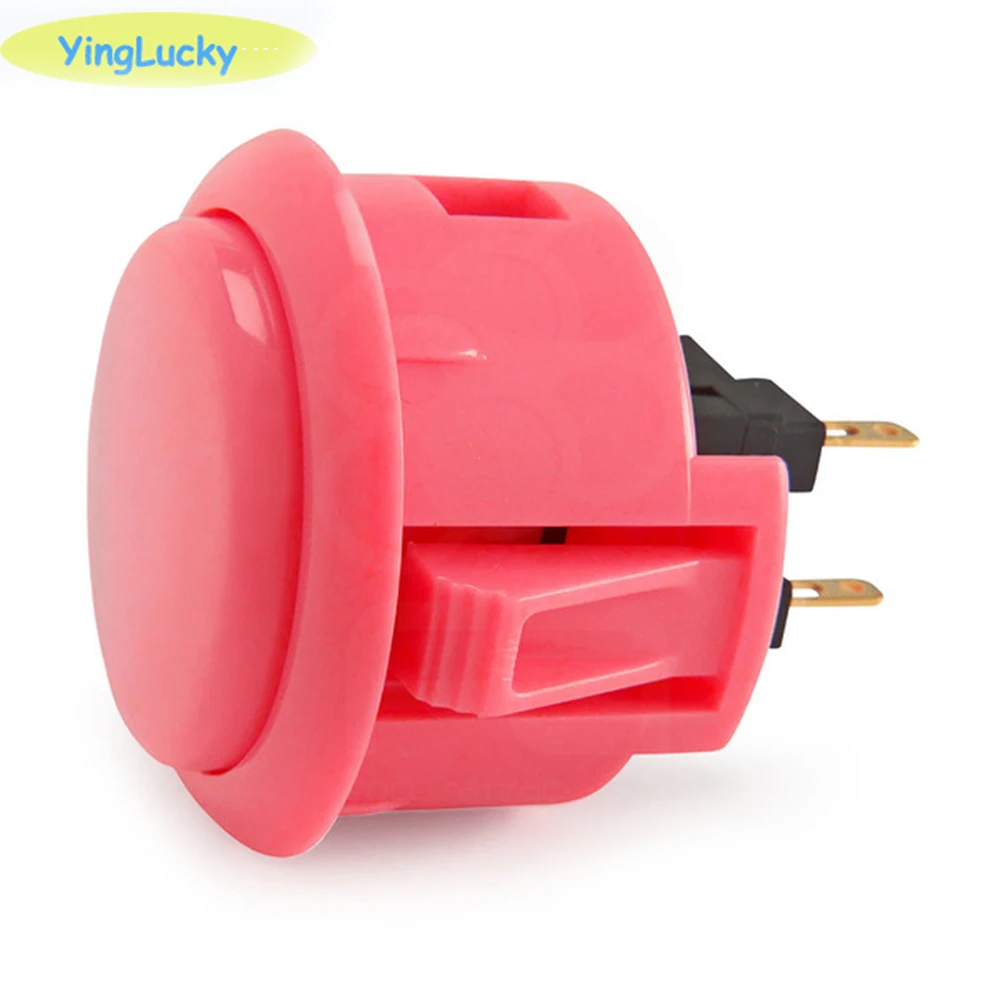 1pcs Original Sanwa OBSF 30 24mm Button Arcade push button for Joystick PC Raspberry Pi Nintendo push button replacement 