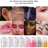Rolling Sequins Glitter Gel Face Body Painting Shine Liquid Green White Pearl Gloss Eye Shadow Brighten Stage Makeup Decoration 6