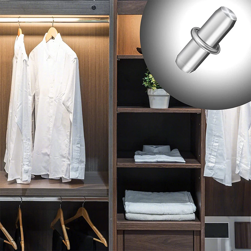 Lot De 100 Goupilles De Support D'étagère En Acier Inoxydable Pour Industrie De Fabrication De Machines Et Installation De Meubles 95063050