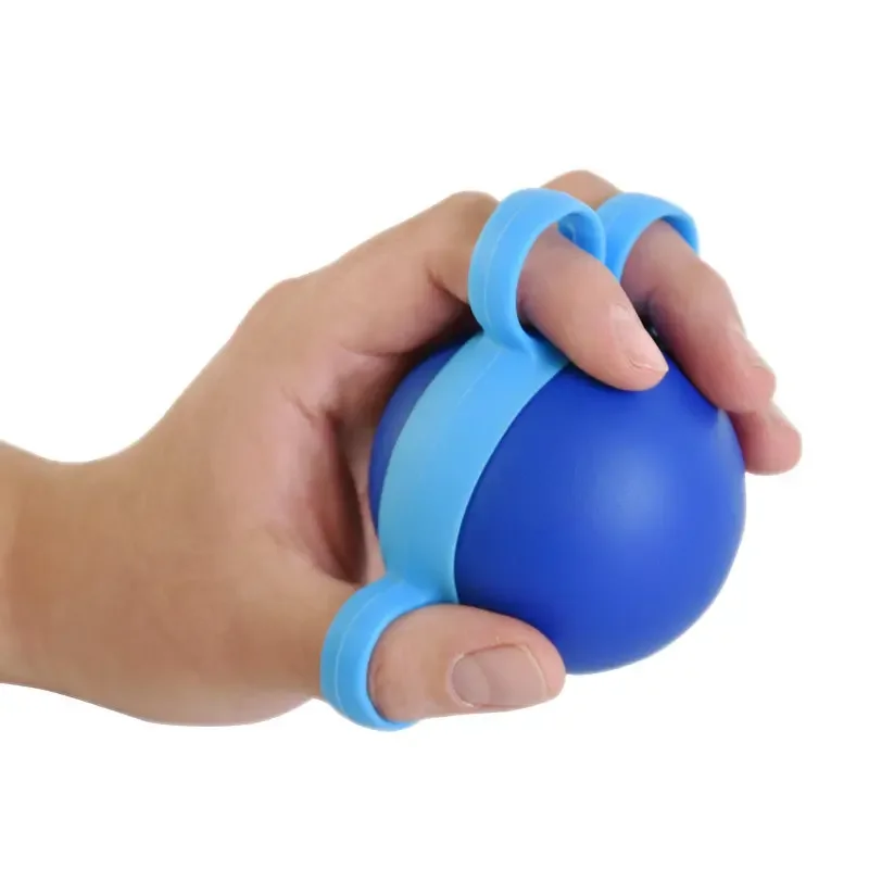 Hand Therapy Grip Strengthener Ball Stretcher Finger Power Fitness Arm Exercise Muscle Relax Recovery Rehabilitation Equipment