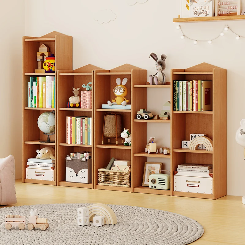 Toy Storage Organizer Kids Children's Bookcase Bookstore Child Cabinet Wardrobe Room Furniture Rack To Store Toys Trunk Save