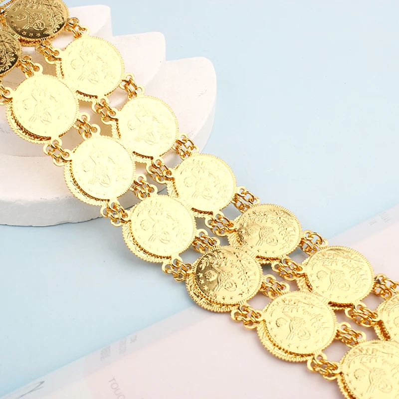 Coin Belt Kurdistan Wedding Jewelry Women Party Favors Body Accessories for Women Womens Belts for Party Dress Moroccan Bride