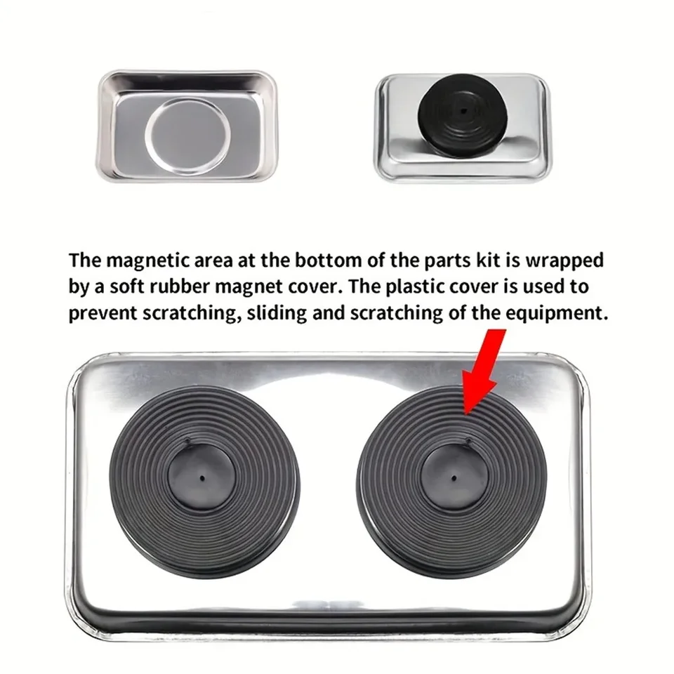 Aimants Et Outils Magnétiques, Jeu De 2 Crochets Magnétiques 35 Mm, Outil Magnétique De Ramassage Capacité 3,6 Kg, Récipient Magnétique Pour Vis Et Boulons, Mécanique Et Bricolage, Lot De 4 Aimants En