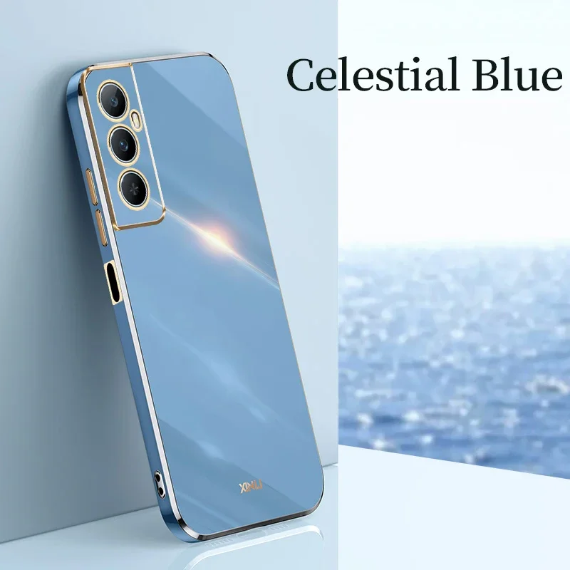 Luxurious Shockproof Soft Silicone Phone Case – Elegant & Durable Back Cover