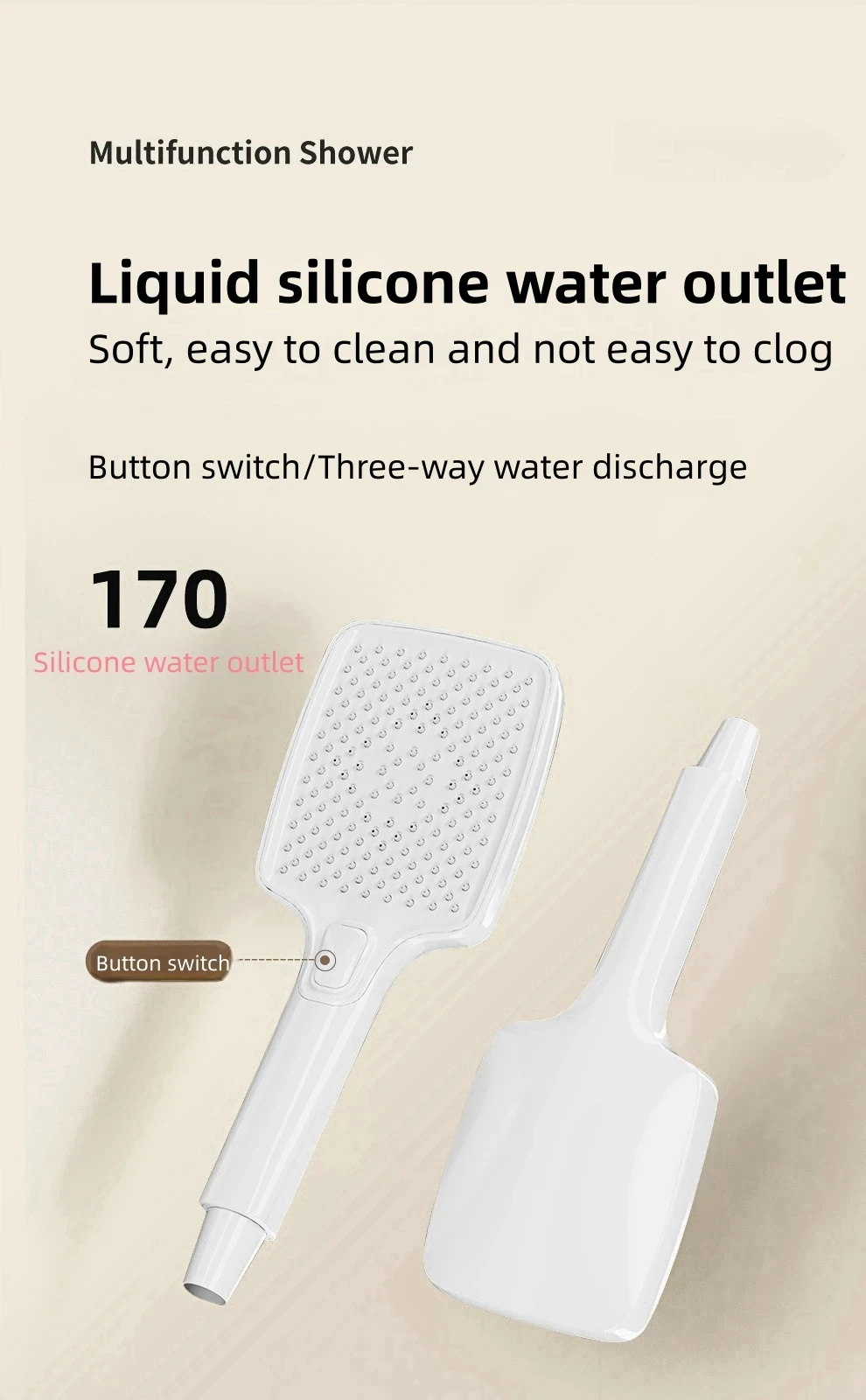 Description Picture 5 of itemDd-home thermostatic Shower panel enclosure with head black full bathroom column mixer faucet batteries set system for soap kit