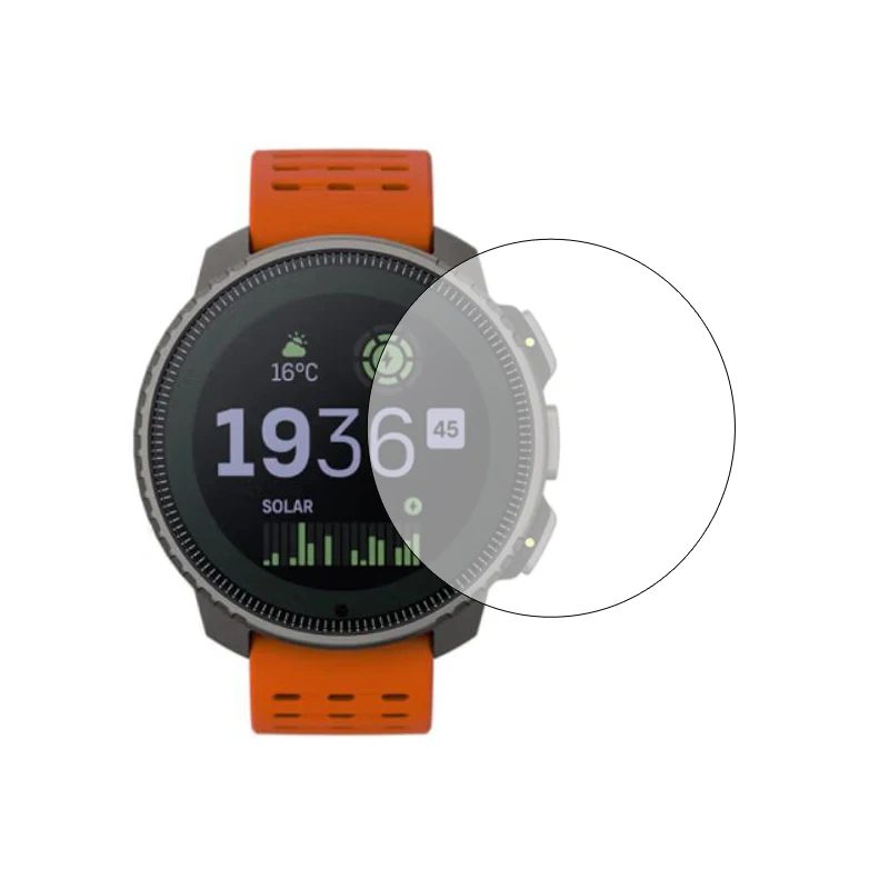 

Прозрачная защитная пленка из твердого стекла для смарт-часов Suunto