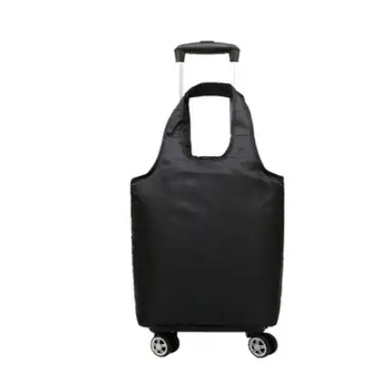 Equipaje de mano con ruedas para mujer, carrito para la compra_voghion.com
