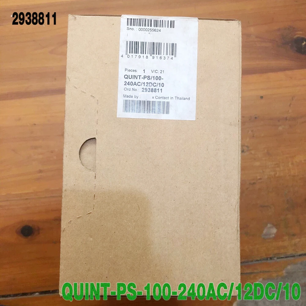 

QUINT-PS-100-240AC/12DC/10 2938811 For Phoenix PC Switching Power Supply Before Shipment Perfect Test
