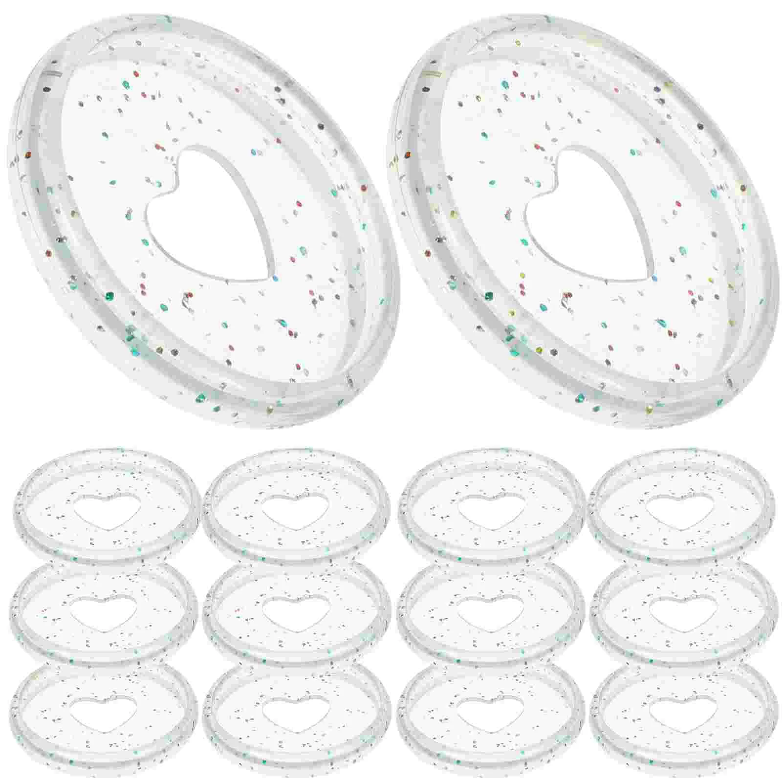 50Pcs Binder Discs Notebook Binding Discs Planners Binding Loose-leaf Binder discbound discs