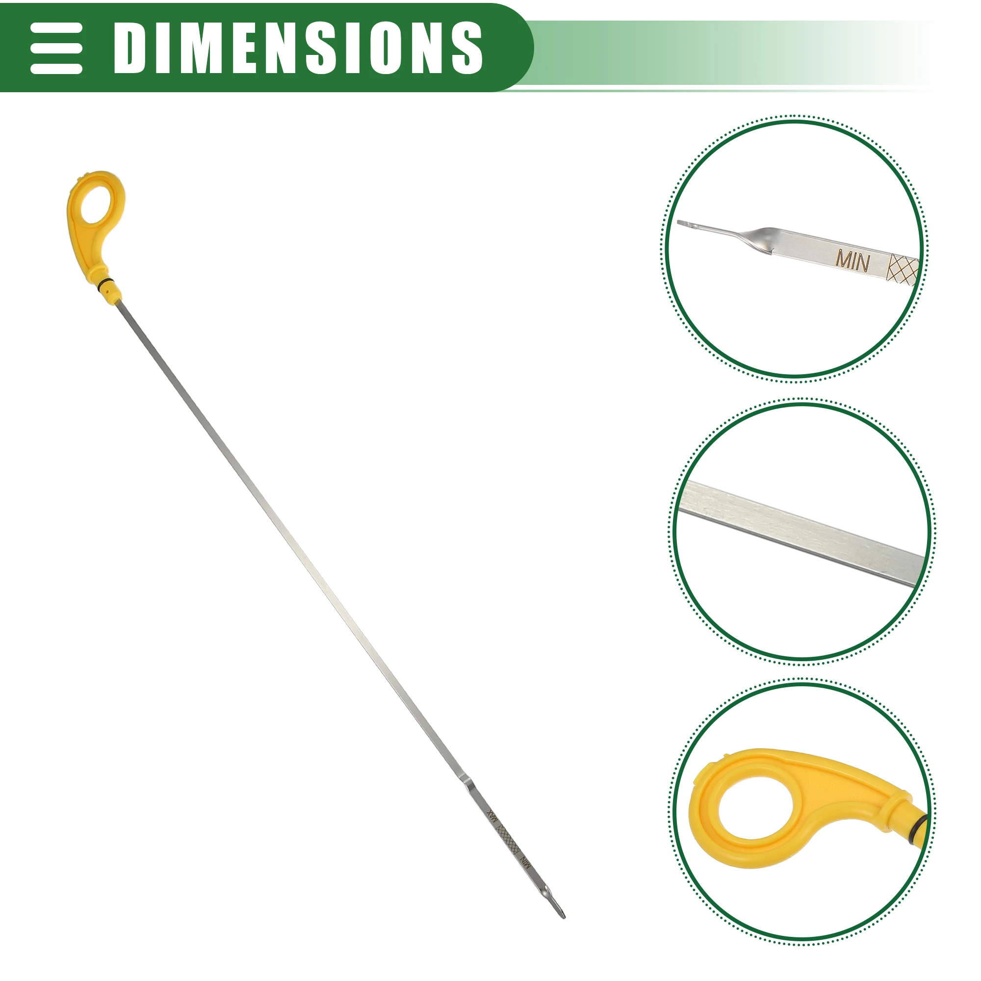 Car Engine Oil Dipstick Replacement 11437509784 For Mini Cooper S R52 2005-2008 / R53 2002-2006 Auto Accessories Parts - 34 - View #4