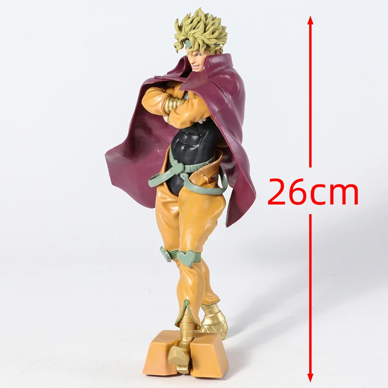 28cm figura de aventura bizarra de jojo posição pose dio brando pvc figura  de ação coleção modelo brinquedo crianças presente aniversário - AliExpress
