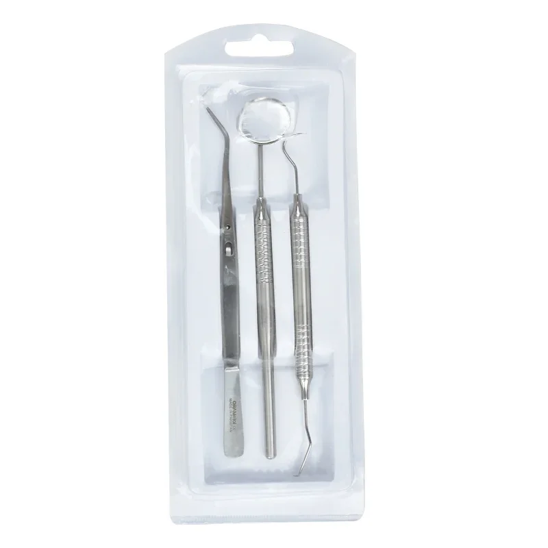 Conjunto De Kit De Examen Dental Para Dentistas. Incluir El Escalador La Espátula Del Explorador Retornos Espejo Acero Inoxidable 194135443