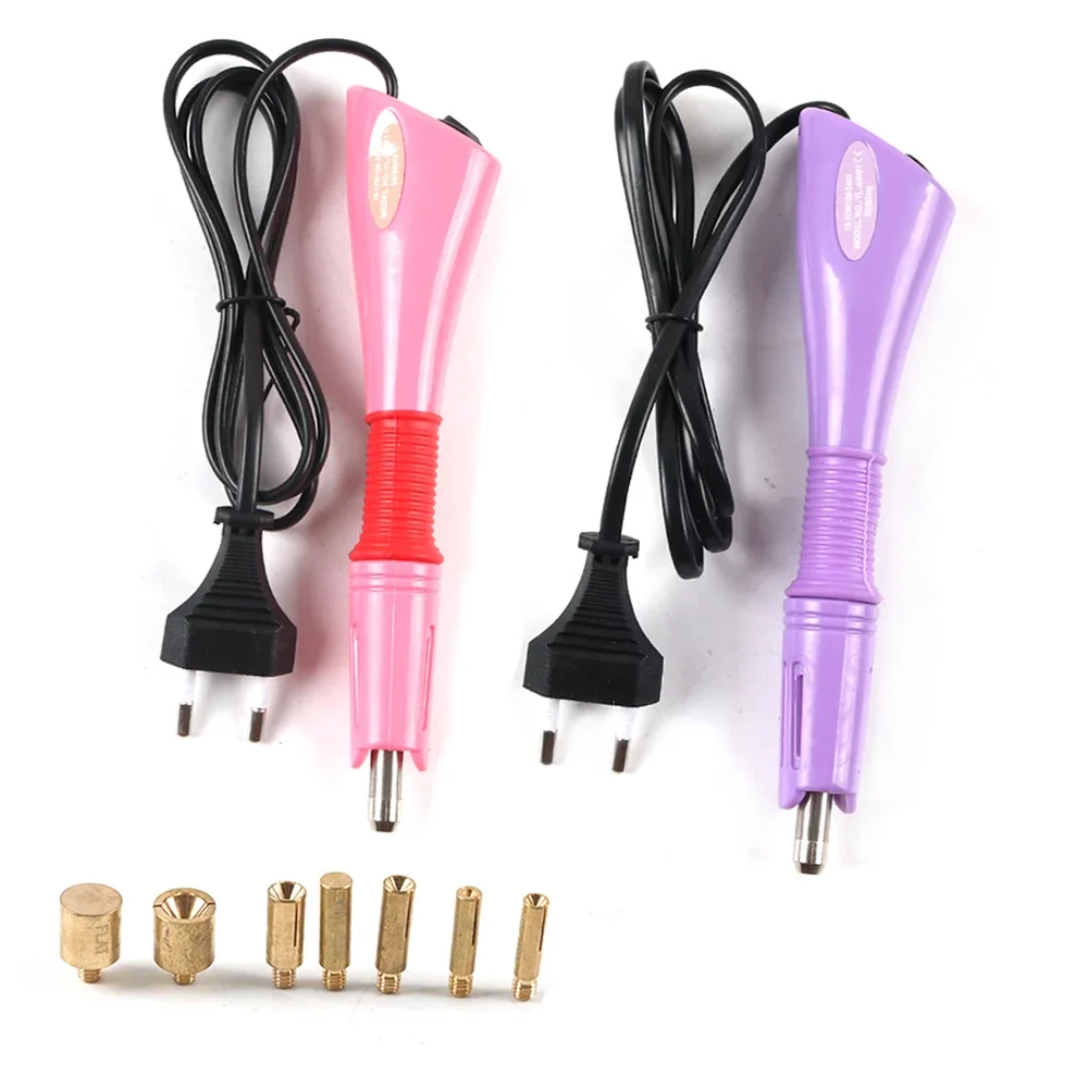 Fast Heated Hotfix Rhinestone Applicator Iron-on Wand Heat-fix Tool Gun Pen For Mixed Size Hot Fix Rhinestones Glass Diamond