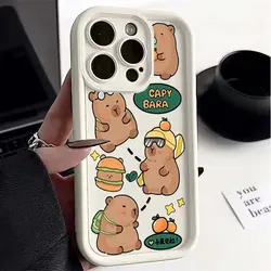 Capybara Silicone Protective Phone Case for Motorola G9 Play (S17210)