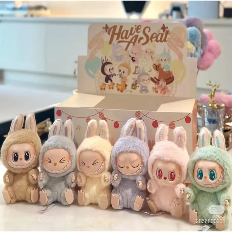 High-Quality Labubu Macaron 2nd Sitting Party – Vinyl Plush Blind Box, Decorative Surprise & Collectible Doll Gift 3