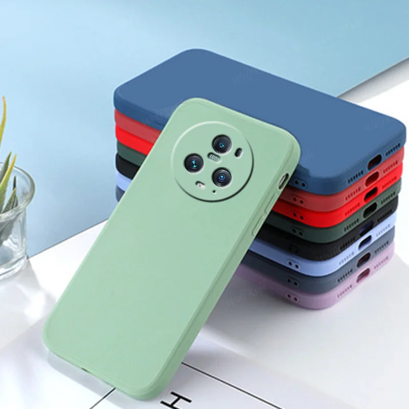 Per Honor Magic 5 Pro 5G Custodia Cover Huawei Magic 5 Pro 5G Capas New Back Tpu Original Soft Fundas Honor Magic5 Magic 5 Lite Pro