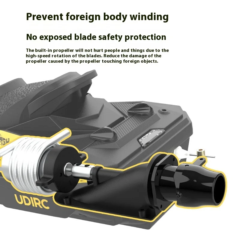 UDI023 RC Speedboat 2.4G Jet Spray RC Boat Remote Control Ship Waterproof Self-Righting LED Lights RTR High-Speed Models Toys 3