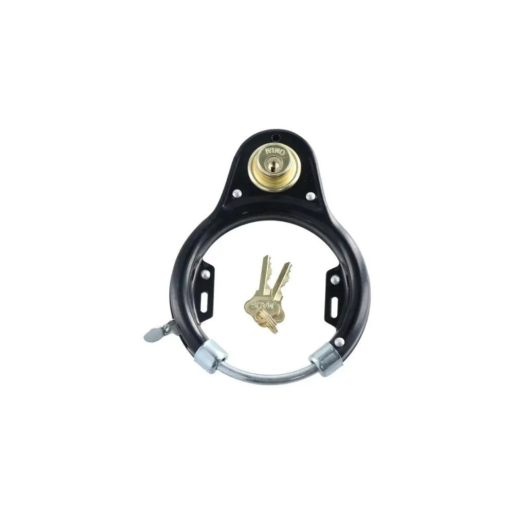 Vintage Anti-Theft Bike and Scooter Security Wheel Lock