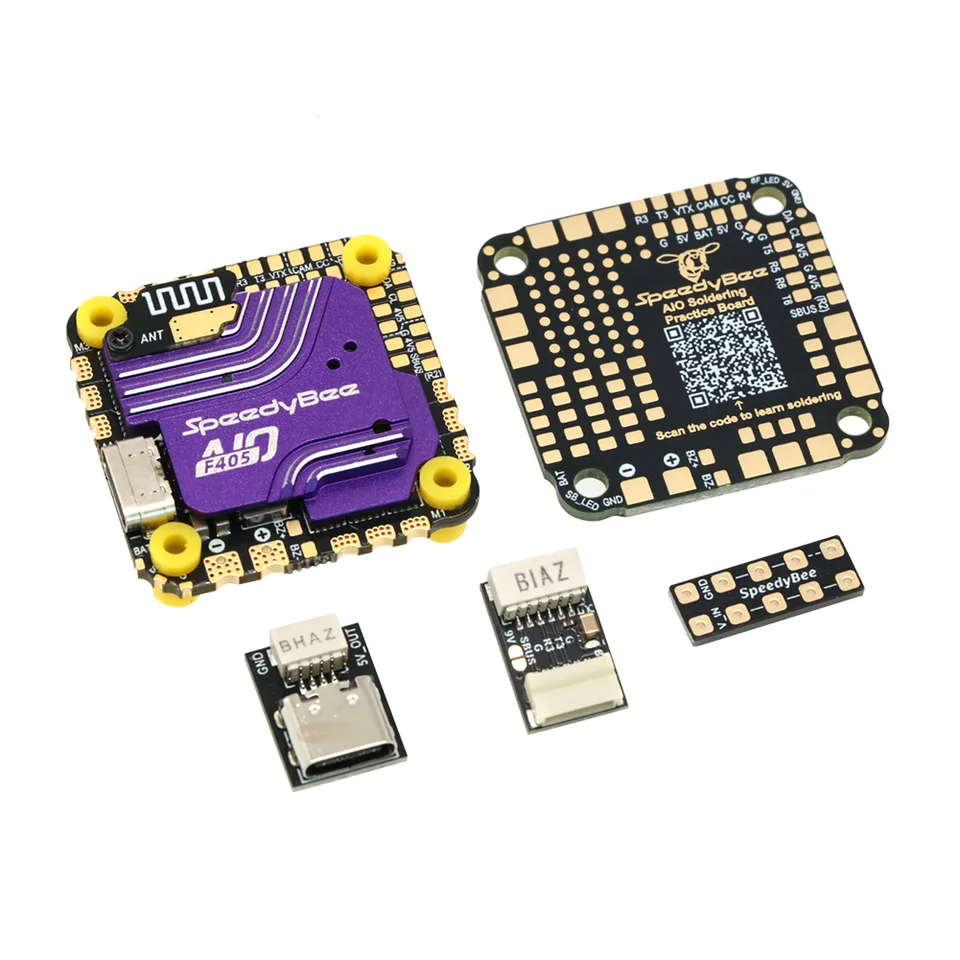 SpeedyBee F405 AIO 40A - Contrôleur De Vol Pour Drone FPV - Ultra Léger