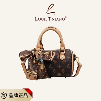 Borsa fasciatoio vintage di lusso alla moda per donna, in pelle di design, grande capacità, elegante, minimalista, classica, stile pendolare