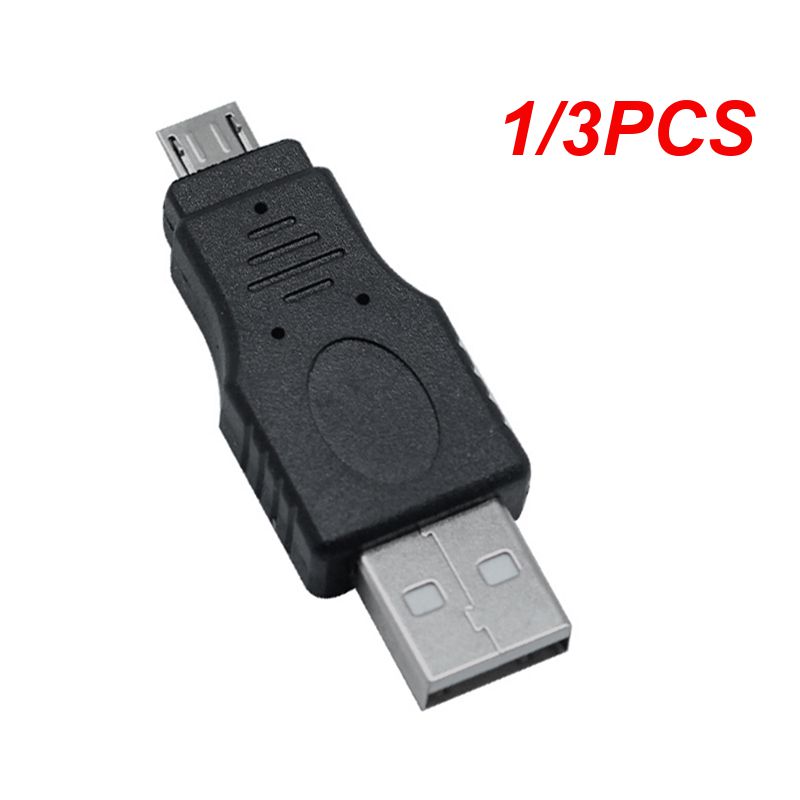 1/3PCS Adapter USB 2.0 Type A Male to Mini USB Male Adapt
