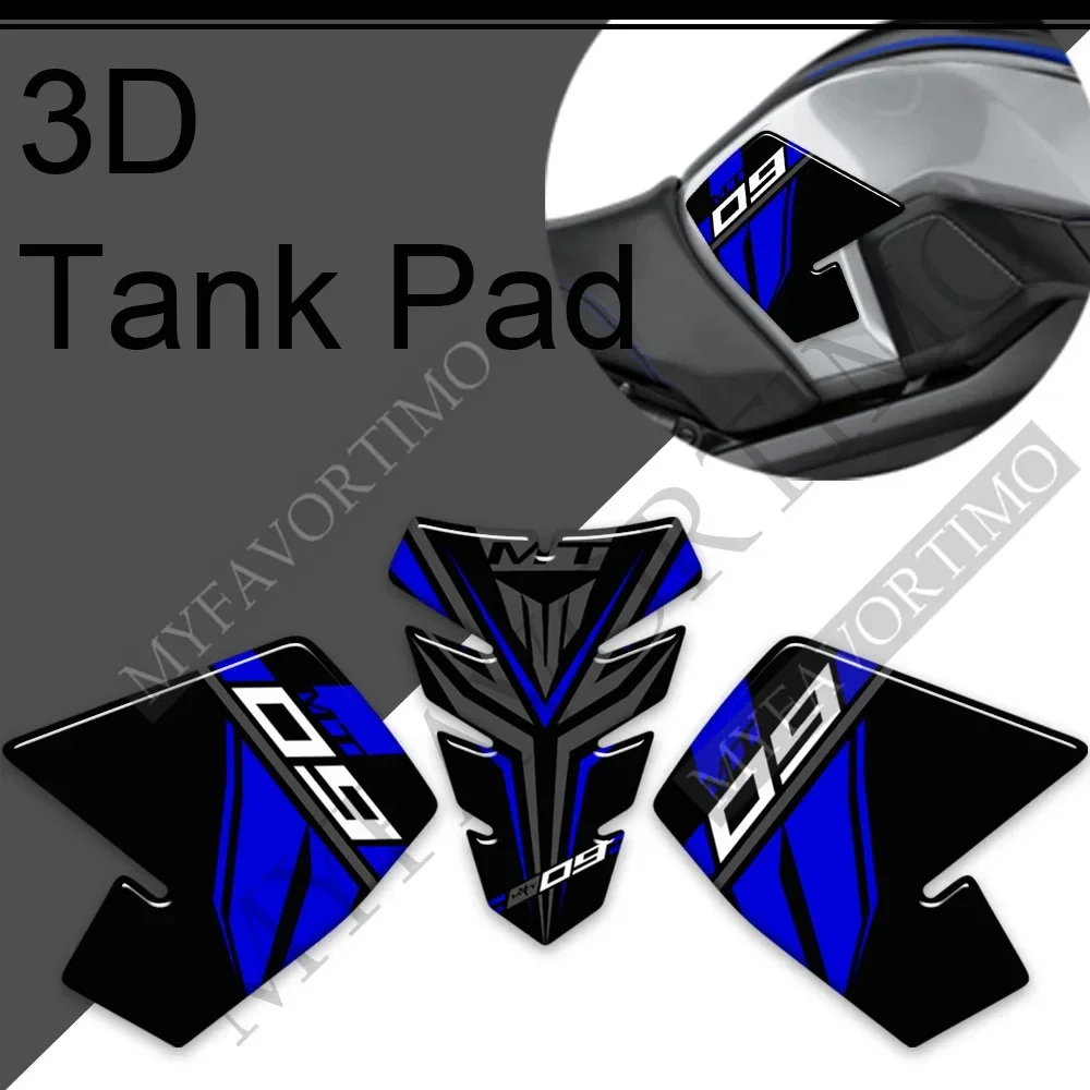 Рисунок 2 - Наклейки на бак для мотоцикла Yamaha MT09 MT FZ 09 SP