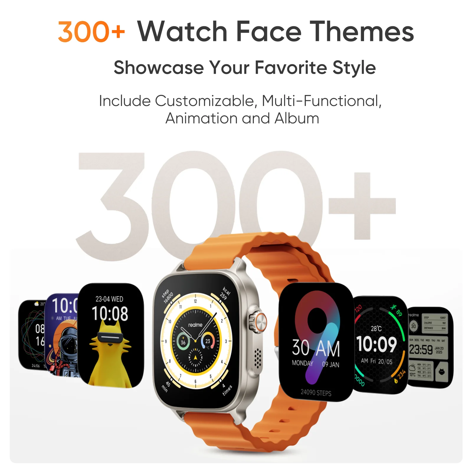 Смарт часовник realme Watch 5 : 1.97" AMOLED, GPS, Компас, 14 дни батерия – Global Version - Image 6