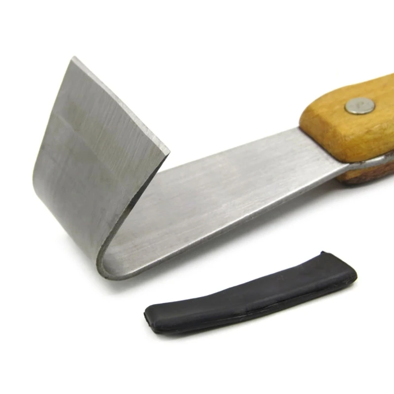 Log Peeler Bark Removal Tool Crack Weeder for Patio Lawn Yard Woodworking Hand 5