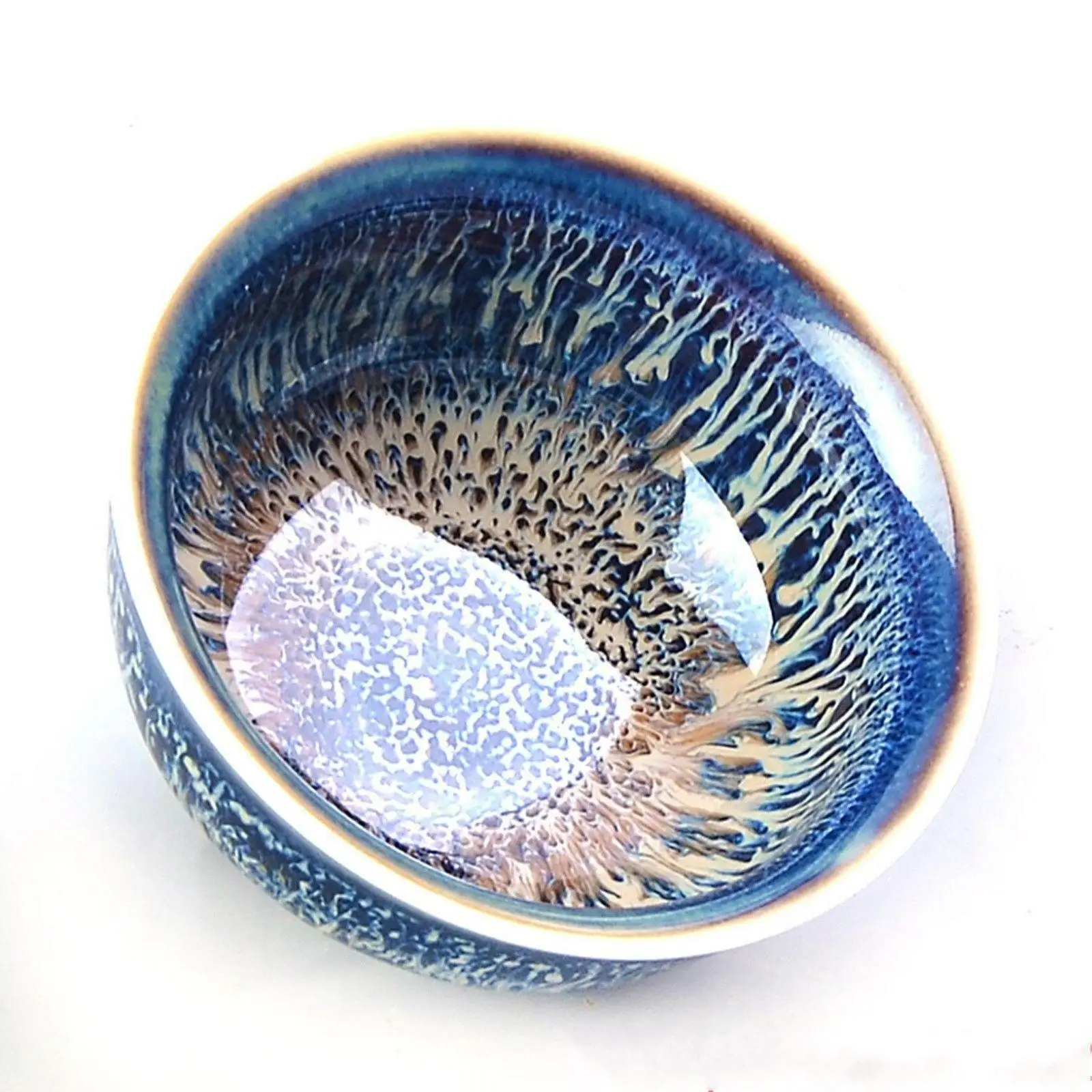 JIANZHAN TEA CUP (TIANMU) OIL SPOT TENMOKU TEA BOWL Star glaze 2
