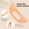Wooden Gua Sha Tool Manual Massage Scraper for Lymphatic Drainage Slimming Guasha Massage Board Body Tissue Gua Sha Paddle Tool 3