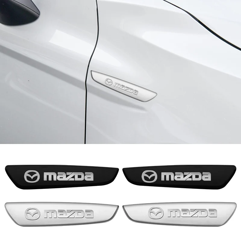 마쯔다 2 3 5 6 CX5 CX9 CX7 CX4 CX3 CX30 MX5 MX3 BK NC ER GH 액세서리용 차량 차체 측면 펜더 장식 배지 스티커 2개